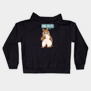 Owl Do It Kids Hoodie